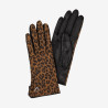 Lancaster - Gants tactiles Coeur T7.5 léopard